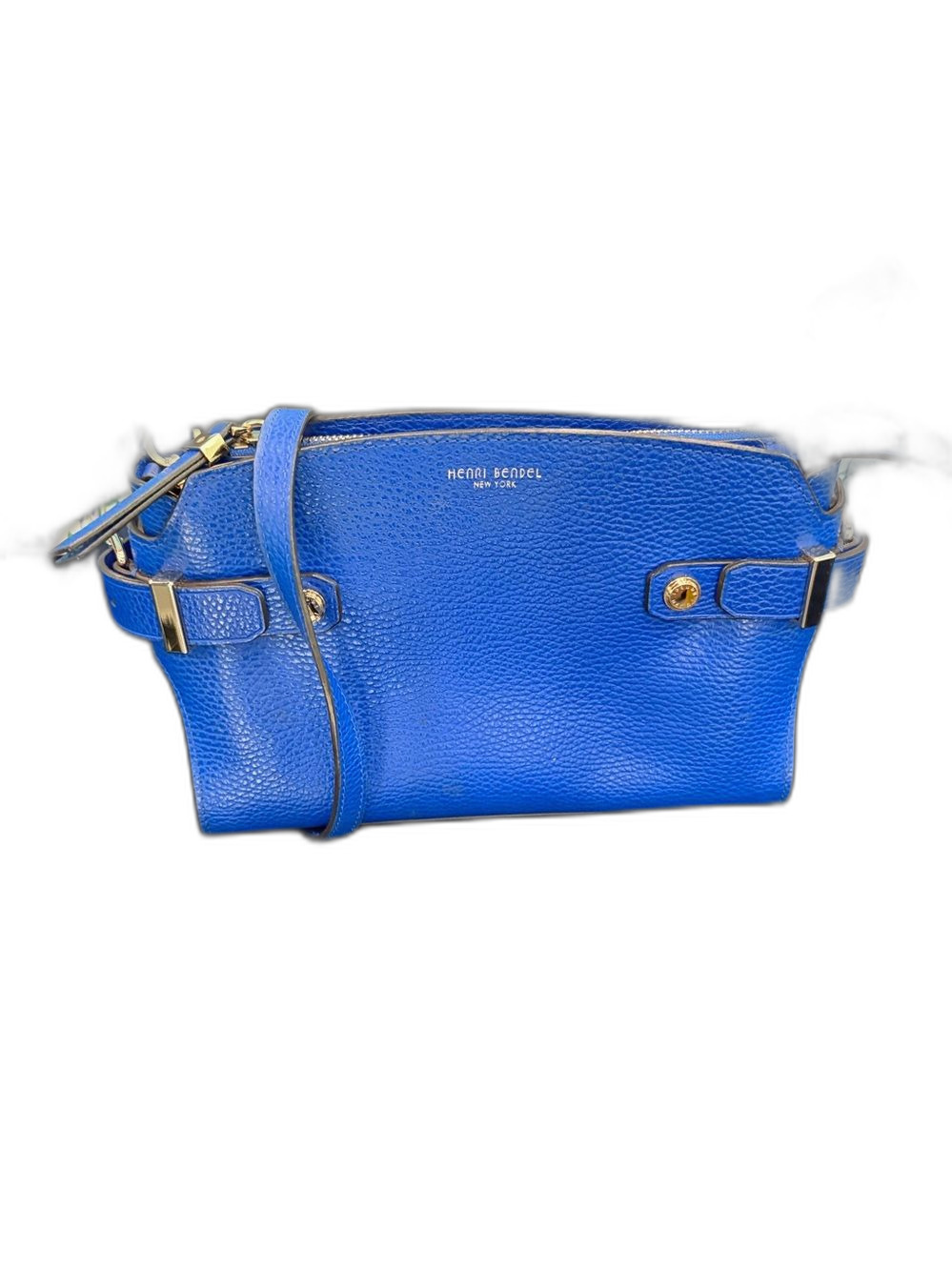 Henri Bendel Blue Crossbody Bag Purse